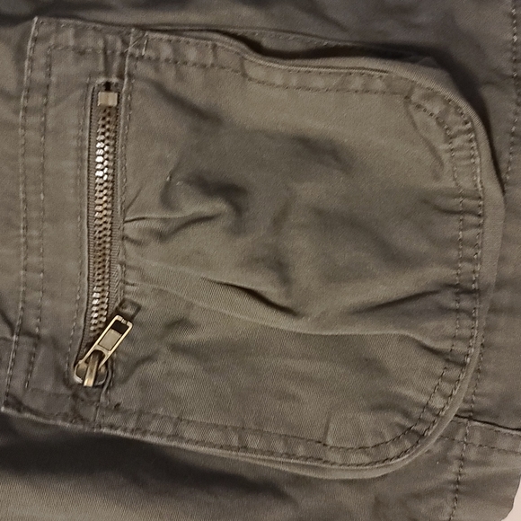 Charlotte Russe Green Bomber Jacket - Picture 3 of 6